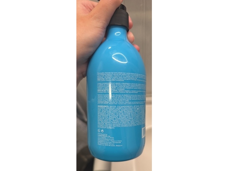 L Luseta Coconut Milk Shampoo, 16.9 fl oz/500 mL