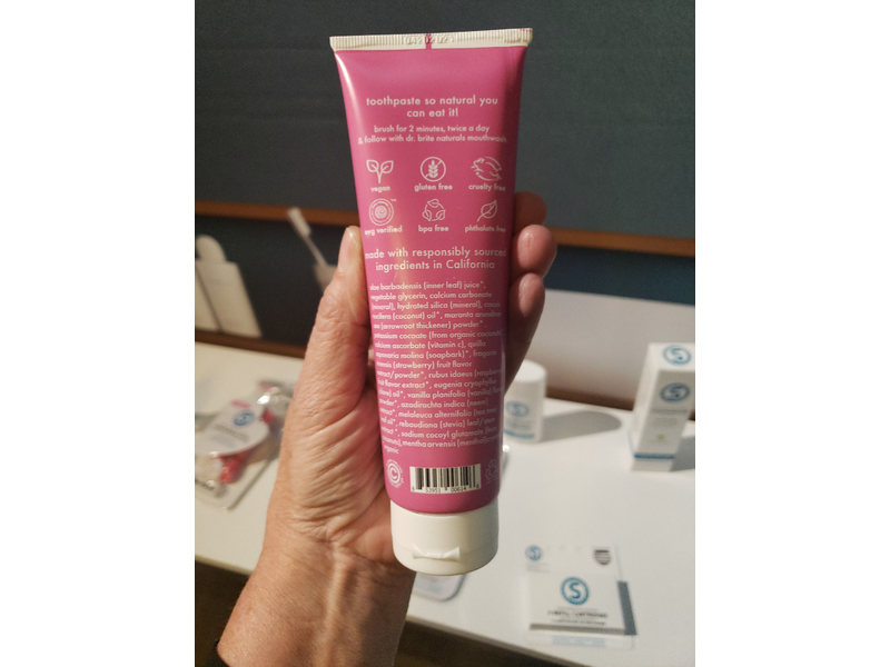 Dr. Brite Antiplaque Toothpaste, Berrylicious, 5 oz/142 g