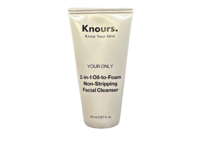 Knours Your Only 2-In-1 Oil-To-Foam Non-Stripping Facial Cleanser, 0.67 fl oz/20 mL - thumbnail 1
