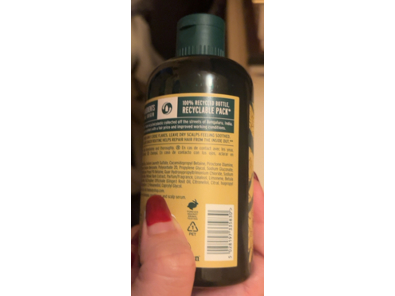 The Body Shop Scalp Care Shampoo, Ginger, 8.4 fl oz