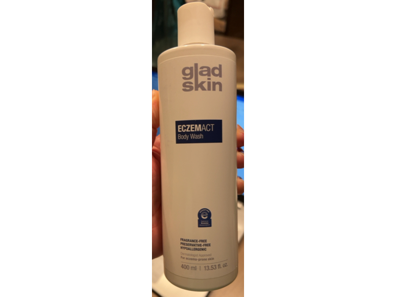 Gladskin Eczemact Body Wash, 13.53 fl oz/400 mL