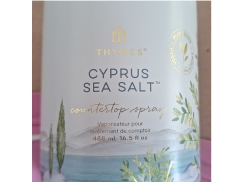 Thymes Countertop Spray, Cyprus Sea Salt, 16.5 fl oz/488 mL