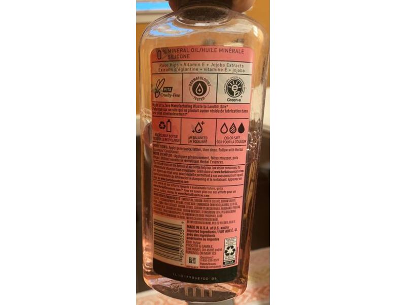 Herbal Essences Smooth Shampoo, Rose Hips, 13.5 fl oz/400 mL