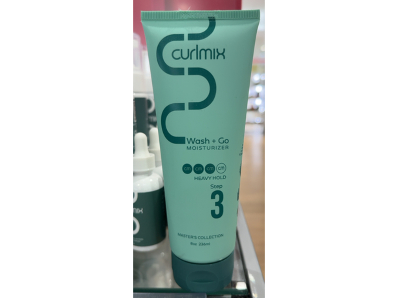 CurlMix Wash + Go Moisturizer, Heavy Hold Step 3, 8 oz/236 mL