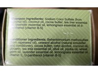/Liv/Nature Shampoo & Conditioner Bar Combo Starter Set, Tea Tree & Lemongrass, 3.4 oz - thumbnail 3