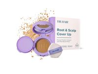 Truhair Root & Scalp Cover Up Pressed Powder Compact, Light Brown, 0.35 oz/10 g - thumbnail 1