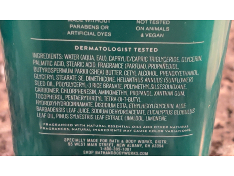Bath & Body Works Aroma Northern Brights Moisturizing Body Lotion, Eucalyptus & Pine, 6.5 fl oz/193 mL