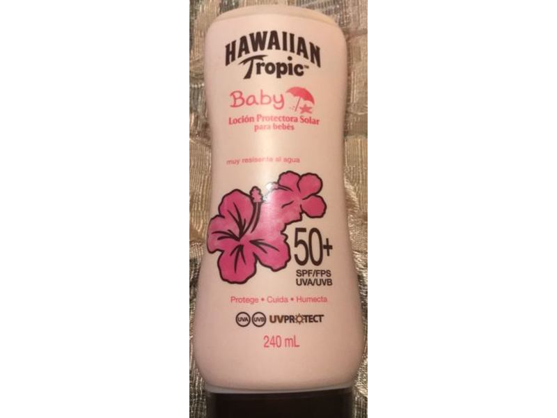 Hawaiian Tropic Baby Sunscreen Lotion, SPF 50 +, 240 mL