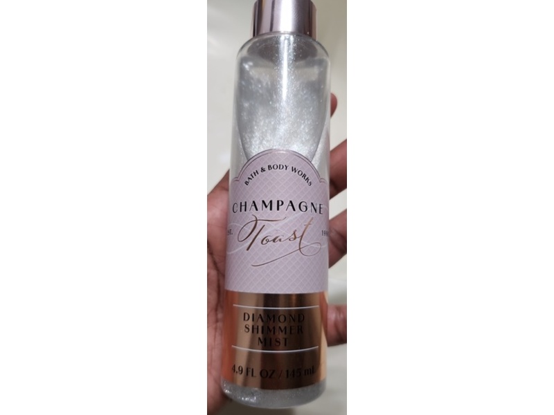 Bath & Body Works Champagne Toast Diamond Shimmer Mist, 4.9 fl oz/145 mL