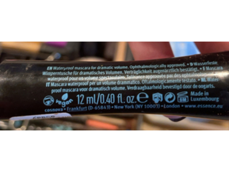 Essence Lash Princess False Lash Waterproof Mascara, Black, 0.40 fl oz/12 mL