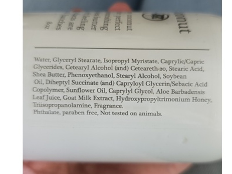 Simplified Soap Caribbean Coconut Goat Milk Lotion, 8 oz