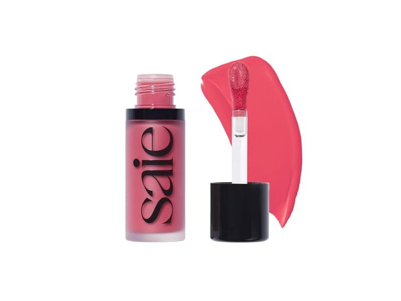 Saie Dew Blush Liquid Cheek Flush, Flirty, 0.4 fl oz/12 mL