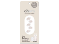 Ohora Semi-Cured Gel Nail Strips, Satin French, 30 Count - thumbnail 1