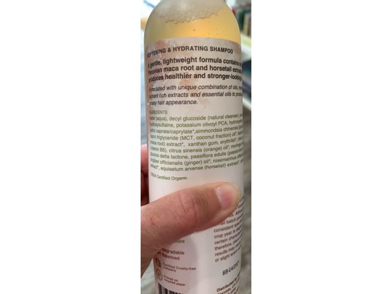 Zatik Softening & Hydrating Shampoo, Maca & Jojoba, 10.8 fl oz / 320 mL