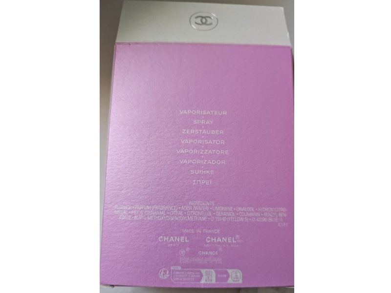 Chanel Eau De Toilette, Fraiche, 3.4 oz/100 mL