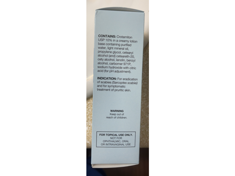Crotan Lotion (crotamiton) 10%, 8 fl oz/237 g, Marnel Pharmaceuticals (Rx)