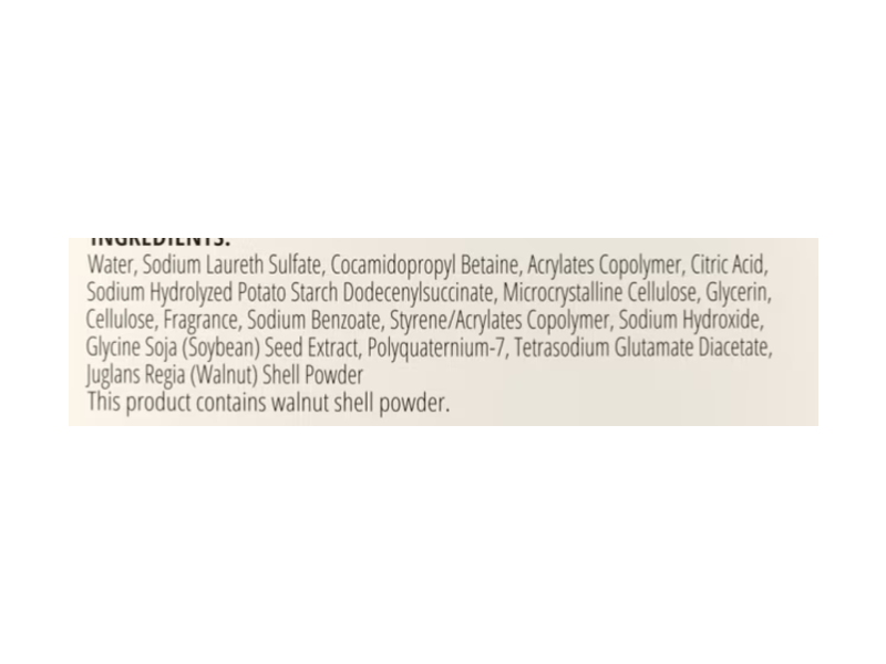 Aveeno Positively Radiant Exfoliating Body Wash, Fresh Scent, 18 fl oz/532 mL