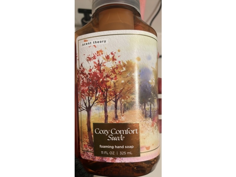 Scent Theory Foaming Hand Soap, Cozy Comfort Suede, 11 fl oz/325 mL