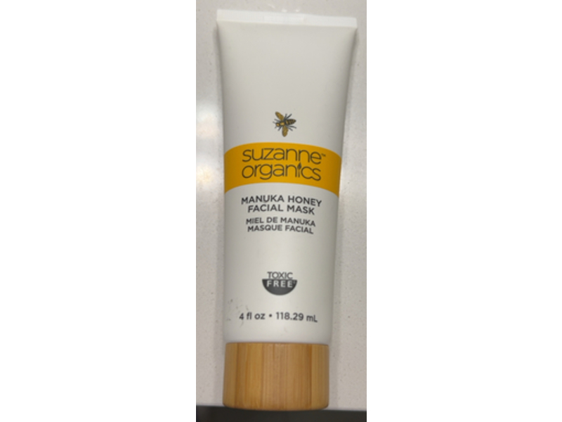 Suzanne Organics Manuka Honey Facial Mask, 4 fl oz, 118.29 mL