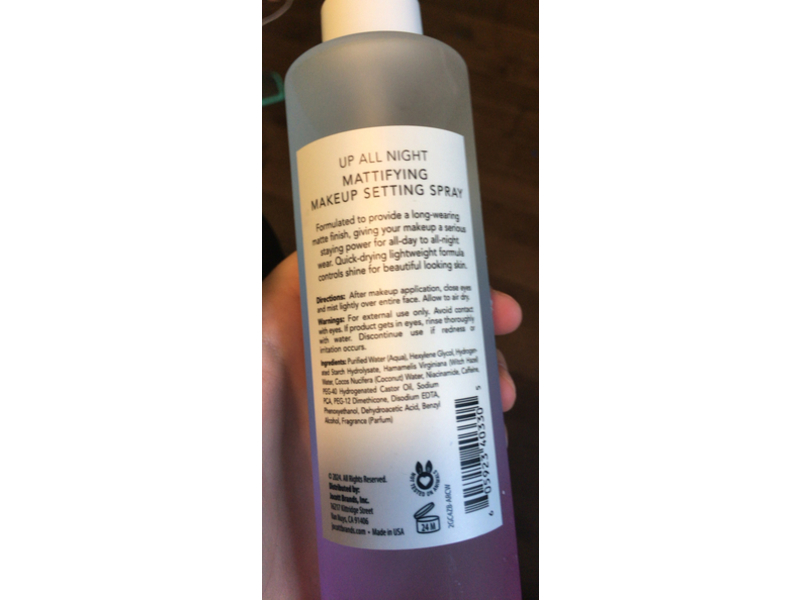 Pearlessence Up All Night Mattifying Makeup Setting Spray, 6 fl oz/177 mL