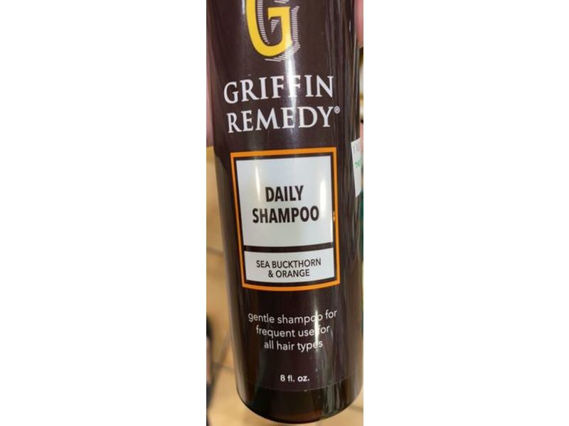 Griffin Remedy Daily Shampoo, Sea Buckthorn And Orange, 8 fl oz