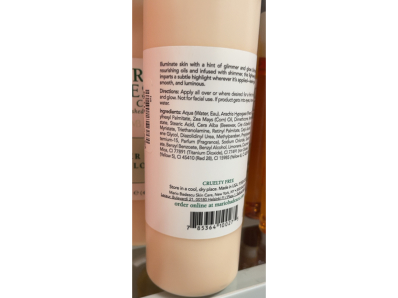 Mario Badescu Summer Shine Body Lotion, 16 fl oz/472 mL