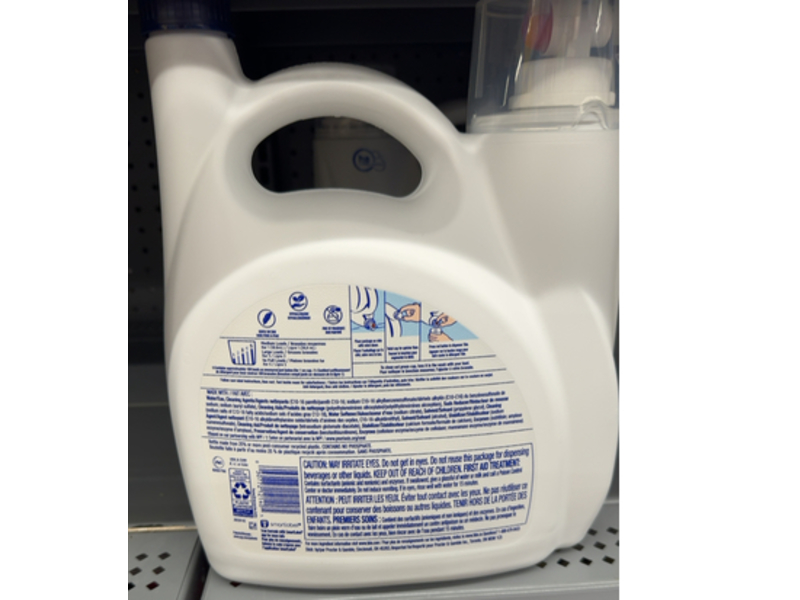 Tide Laundry Detergent, Free & Gentle, 100 Loads, 132 fl oz/3.9 L