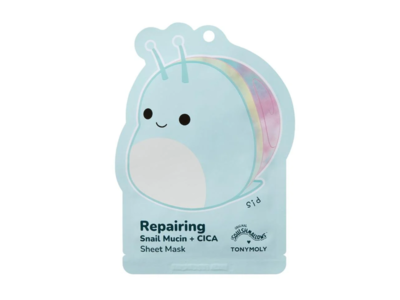 Tony Moly Repairing Sheet Mask, Snail Mucin + Cica, 21 g