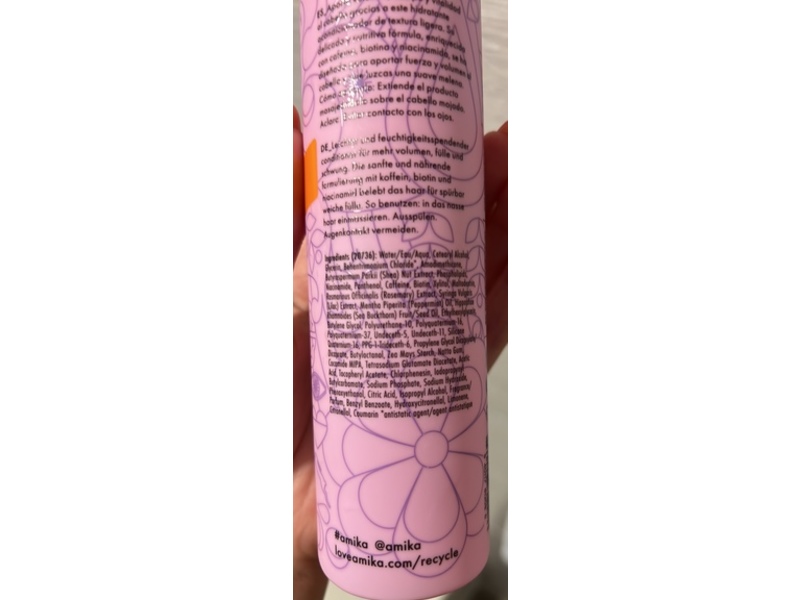 Amika Big Hit Volumizing Conditioner, 9.2 fl oz/275 mL