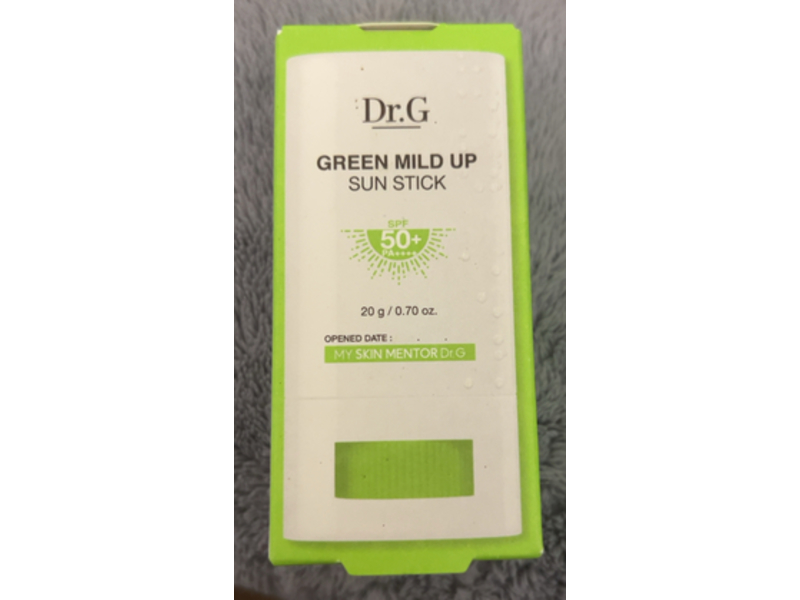 Dr.G Green Mild Up Sun Stick, SPF 50+, PA++++, 0.70 oz/20 g