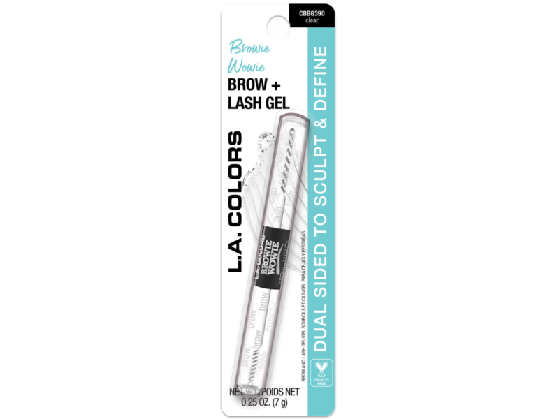 L.A. Colors Browie Wowie Brow + Lash Gel, Clear, 0.25 oz/7 g
