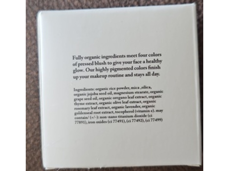 Toups Natural Pressed Blush, Petal, 5 g