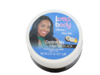Lottabody Control Me Edge Gel Black, Coconut & Shea Oils, 2.25 oz/63.7 g - thumbnail 1