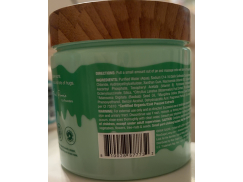 Raw Sugar Kids Slime Goo Bath + Body Wash, Watermelon + Apple, 6 fl oz/177 mL, 3 Count