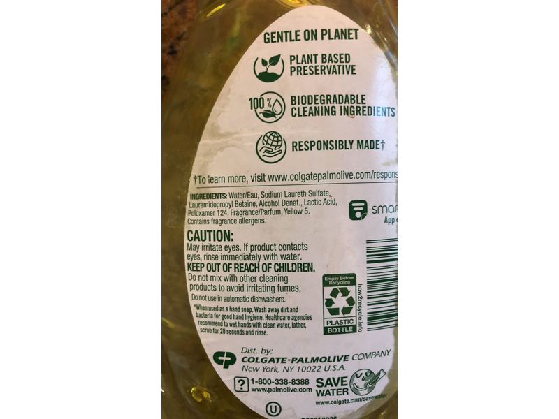 Palmolive Ultra Dish Liquid, Citrus Lemon Scent, 20 fl oz/591 mL