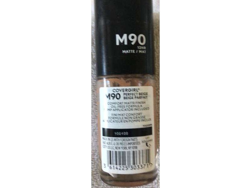 Covergirl Trublend Matte Made Foundation, M90 Perfect Beige, 1 fl oz/30 mL