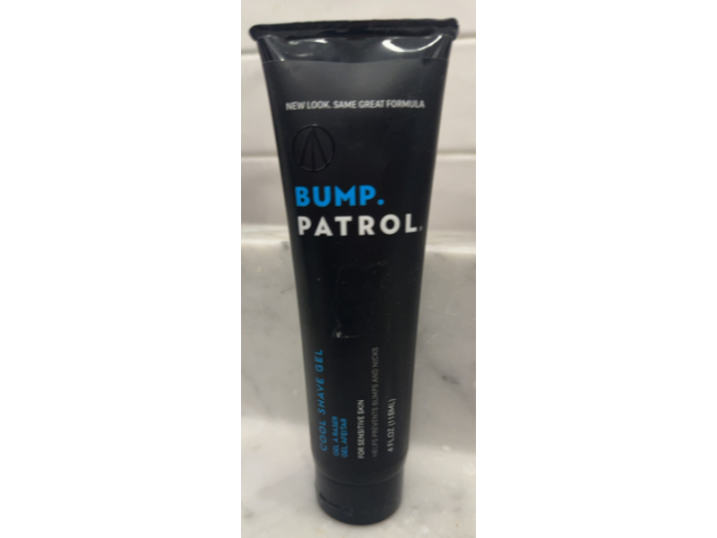 Bump Patrol Cool Shave Gel, 4 fl oz/118 mL, Pack Of 3