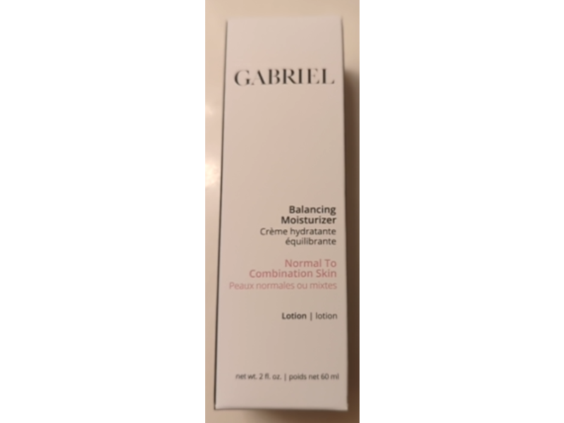 Gabriel Cosmetics Balancing Moisturizer Lotion, 2 fl oz/60 mL