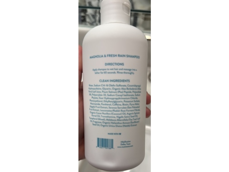 Routine Wellness Shampoo, Magnolia & Fresh Rain, 14 oz/414 mL
