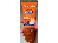 Babaria Sport Water & Sweat Proof Sunscreen Cream, SPF 50, 2.5 fl oz/75 mL - thumbnail 2