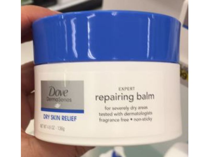 Dove DermaSeries Dry Skin Relief Repairing Balm, 4.8 oz/136 g