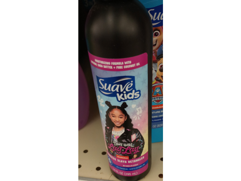 Suave Kids' That Girl Lay Lay Detangler Hair Spray, Princess Slaya, 10 fl oz