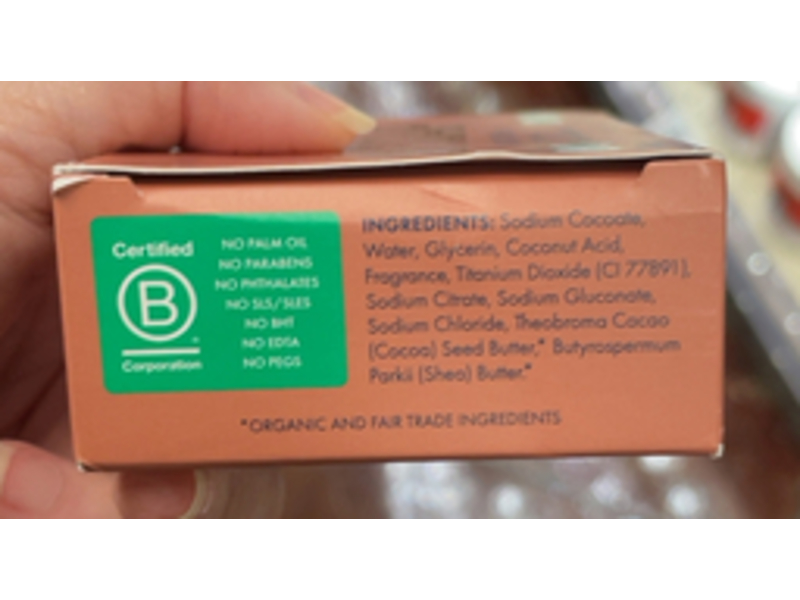 Hand In Hand Almond Creme Bar Soap, Vanilla & Oat Milk, 5 oz/142 g