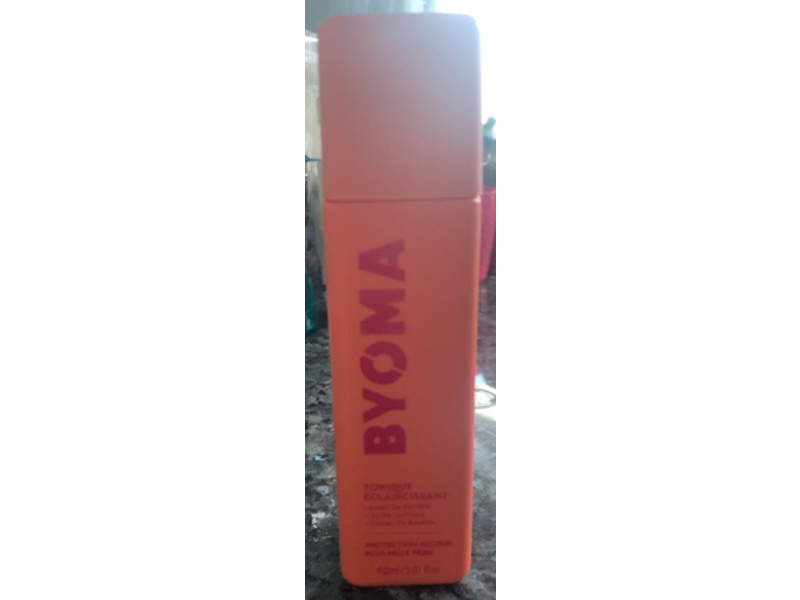 Byoma Brigtening Toner, Barrier Lipids+Lactic Acid& Birch Extract, 5.07 fl oz/150 mL