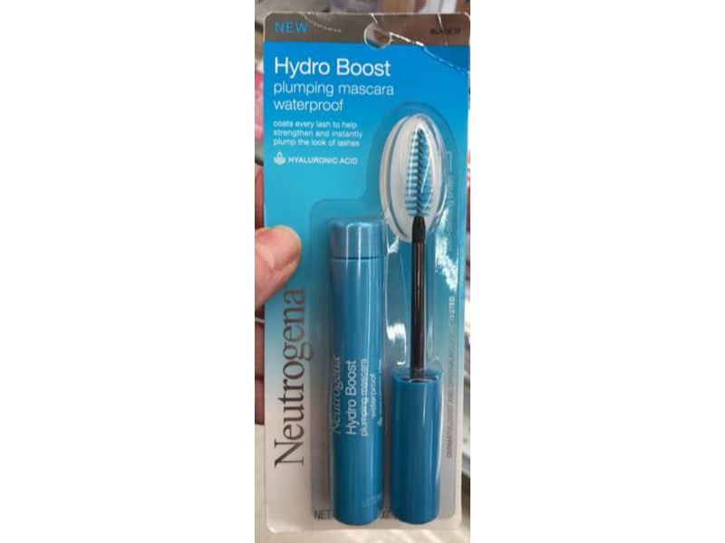 Neutrogena Hydro Boost Plumping Mascara, Waterproof, Black 07, 0.21 oz/6 g