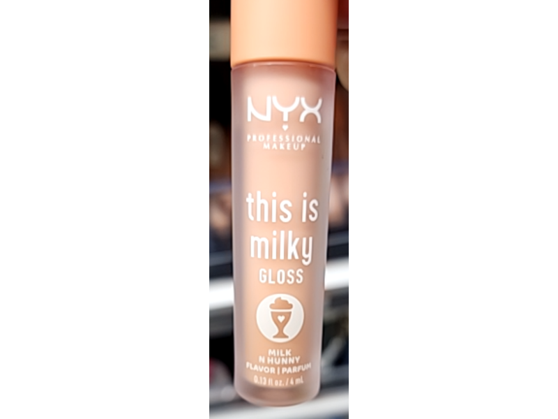 Nyx Professional Makeup This Is Milky Gloss, Milk N Hunny, 0.13 fl oz/4 mL