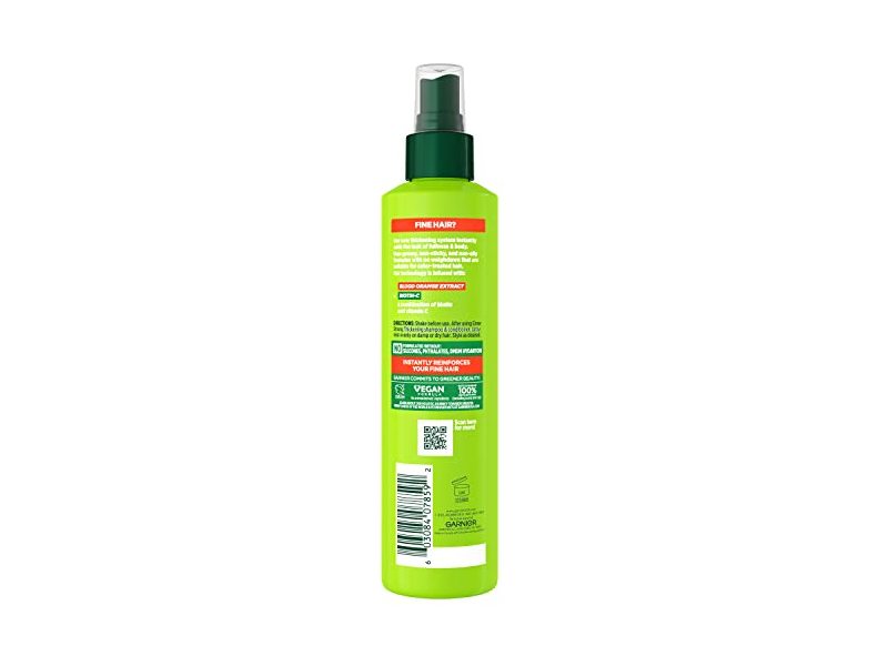 Garnier Fructis Grow Strong 10-in-1 Leave - In Spray, 8.1 fl oz/239 mL
