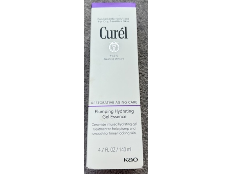 Curel Plumping Hydrating Gel Essence, 4.7 fl oz/140 mL