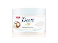 Dove Exfoliating Body Scrub, Crushed Macadamia and Rice Milk, 225 mL - Image 2