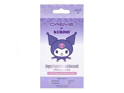 The Cream Shop Kuromi Clarifying Printed Pore Strips, 0.3 oz/9 g